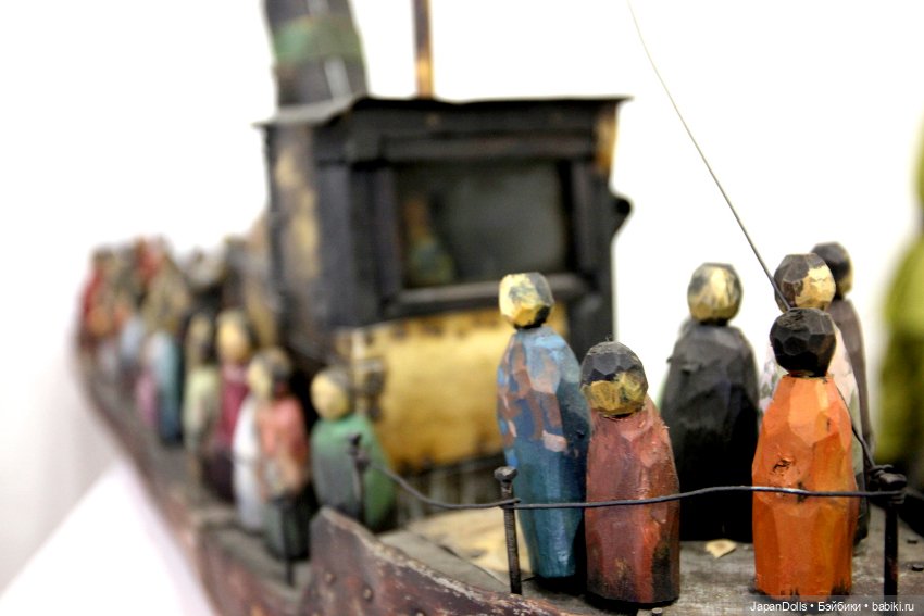 "Корабль Надежда" на выставке "Куклы с характером. Четвертая высота"