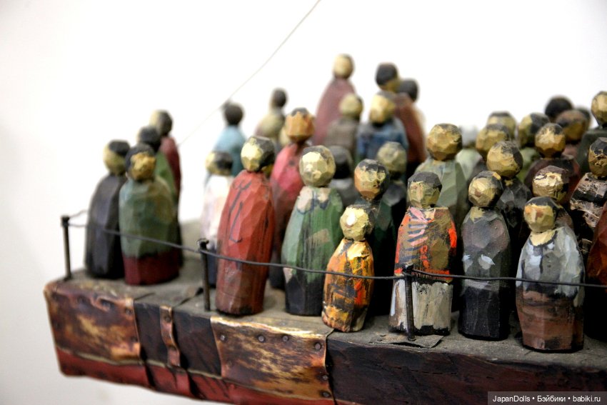 "Корабль Надежда" на выставке "Куклы с характером. Четвертая высота"