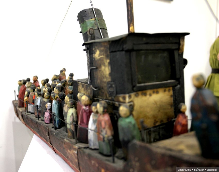 "Корабль Надежда" на выставке "Куклы с характером. Четвертая высота"
