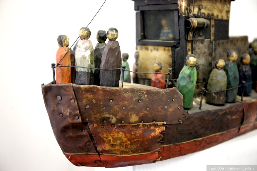 "Корабль Надежда" на выставке "Куклы с характером. Четвертая высота" (фото 2)