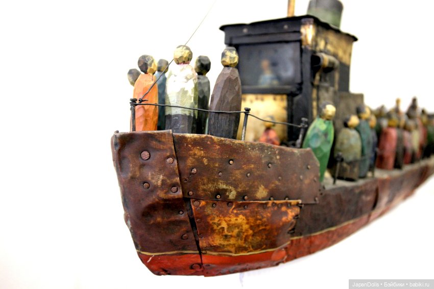 "Корабль Надежда" на выставке "Куклы с характером. Четвертая высота"