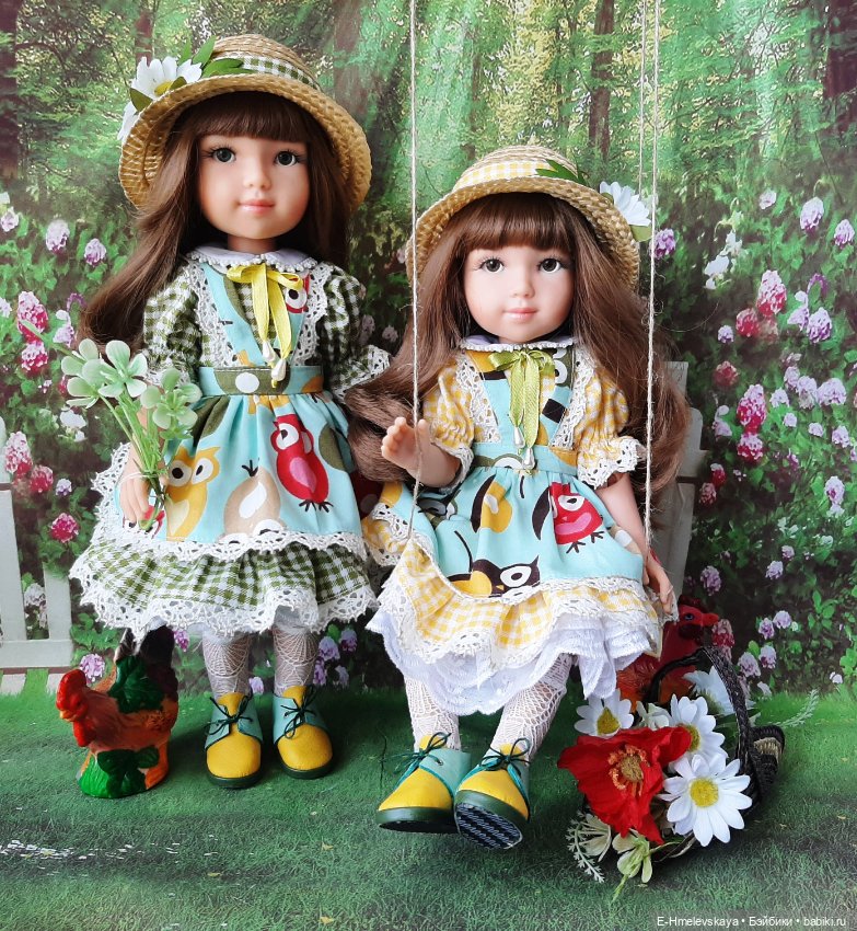 Мои куклы. Карина и Марина ч.2