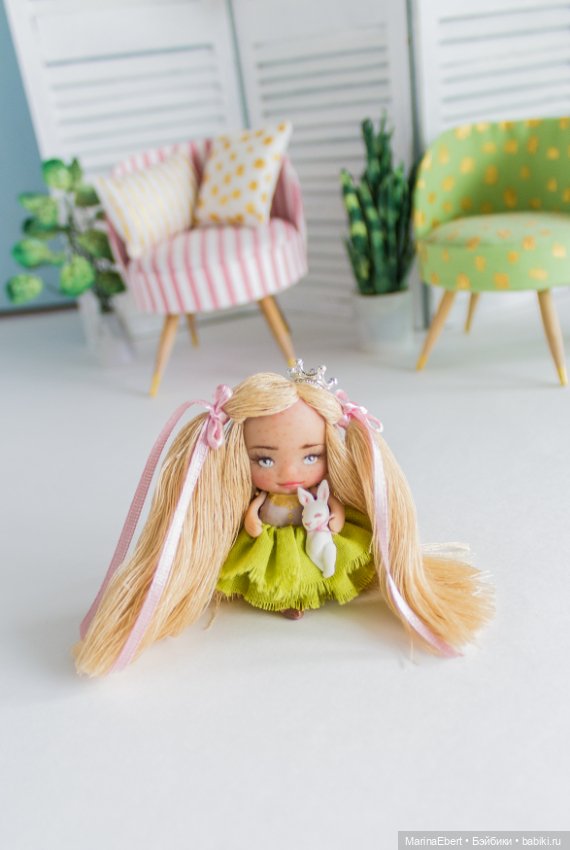 Девочка улыбашка — Авторские шарнирные куклы своими руками: лепка (фото 9)