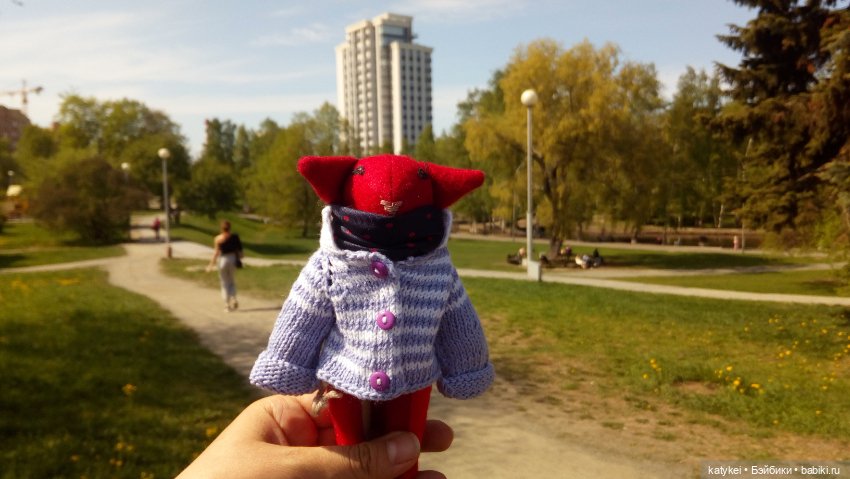 Гранат пират — Текстильные игрушки и примитивы: кофейные (фото 7)