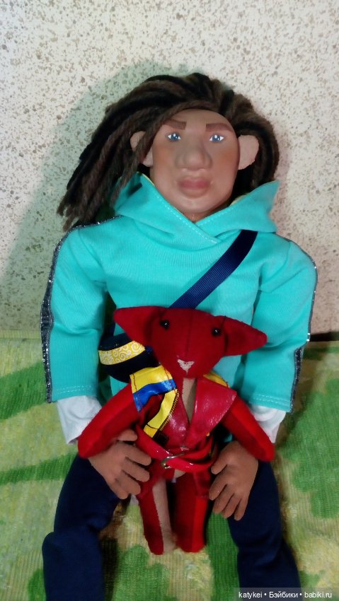 Гранат пират — Текстильные игрушки и примитивы: кофейные (фото 3)