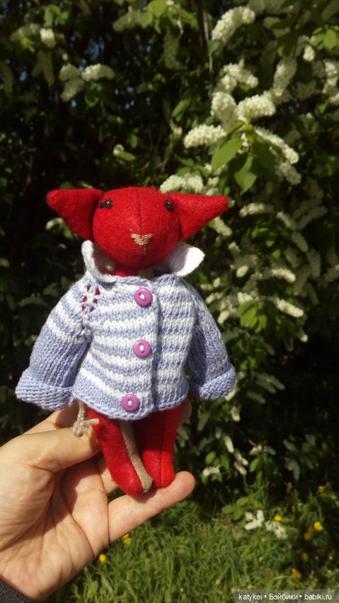 Гранат пират — Текстильные игрушки и примитивы: кофейные (фото 6)