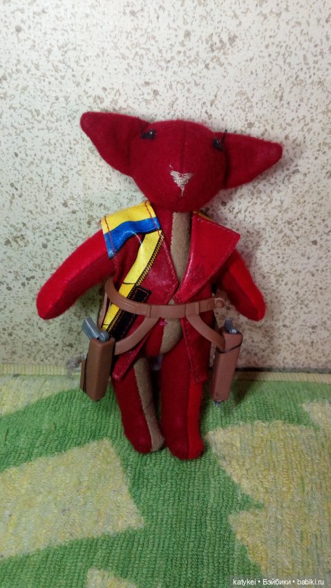 Гранат пират — Текстильные игрушки и примитивы: кофейные