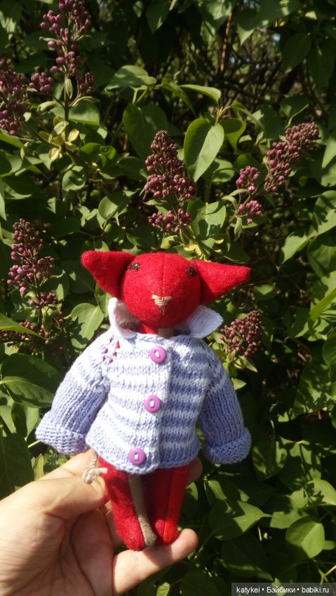 Гранат пират — Текстильные игрушки и примитивы: кофейные (фото 4)