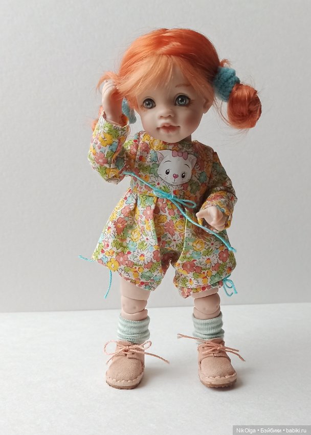 Рыжее Солнышко — Авторские шарнирные куклы своими руками: лепка (фото 3)
