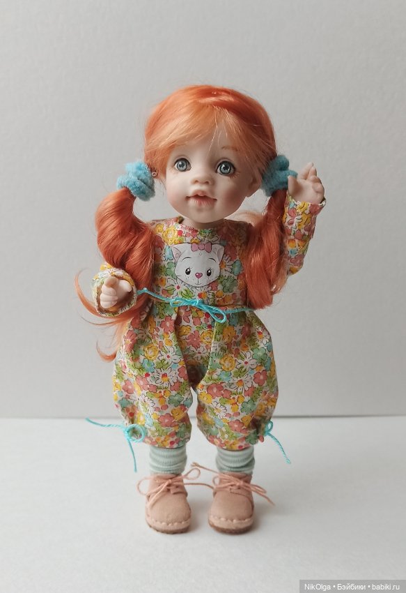 Рыжее Солнышко — Авторские шарнирные куклы своими руками: лепка (фото 6)
