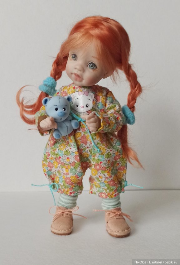 Рыжее Солнышко — Авторские шарнирные куклы своими руками: лепка (фото 5)
