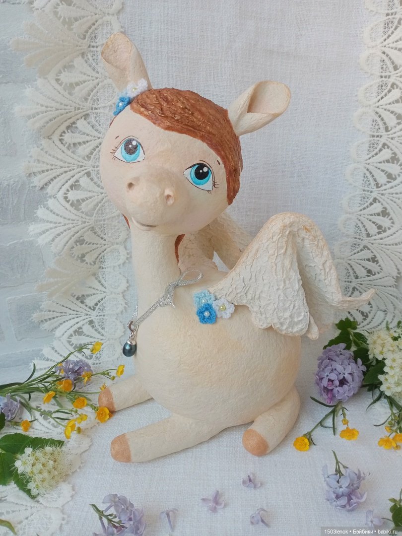 Пегас — Лепка авторских игрушек и папье