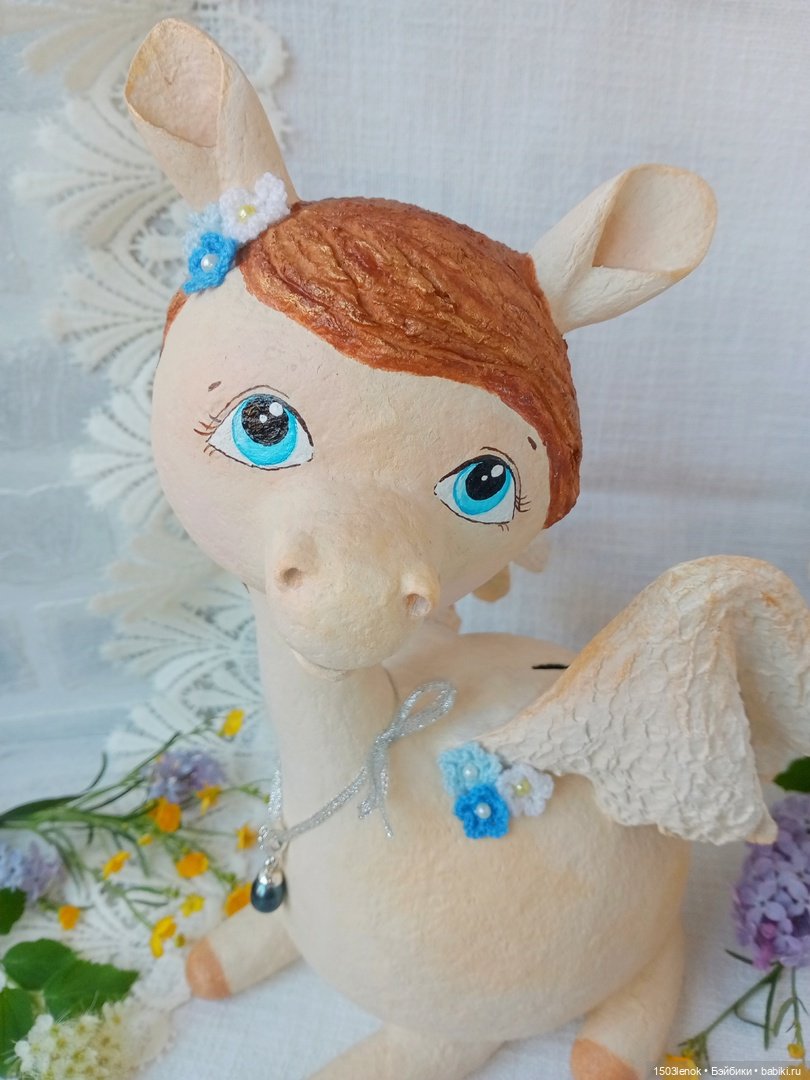 Пегас — Лепка авторских игрушек и папье (фото 4)