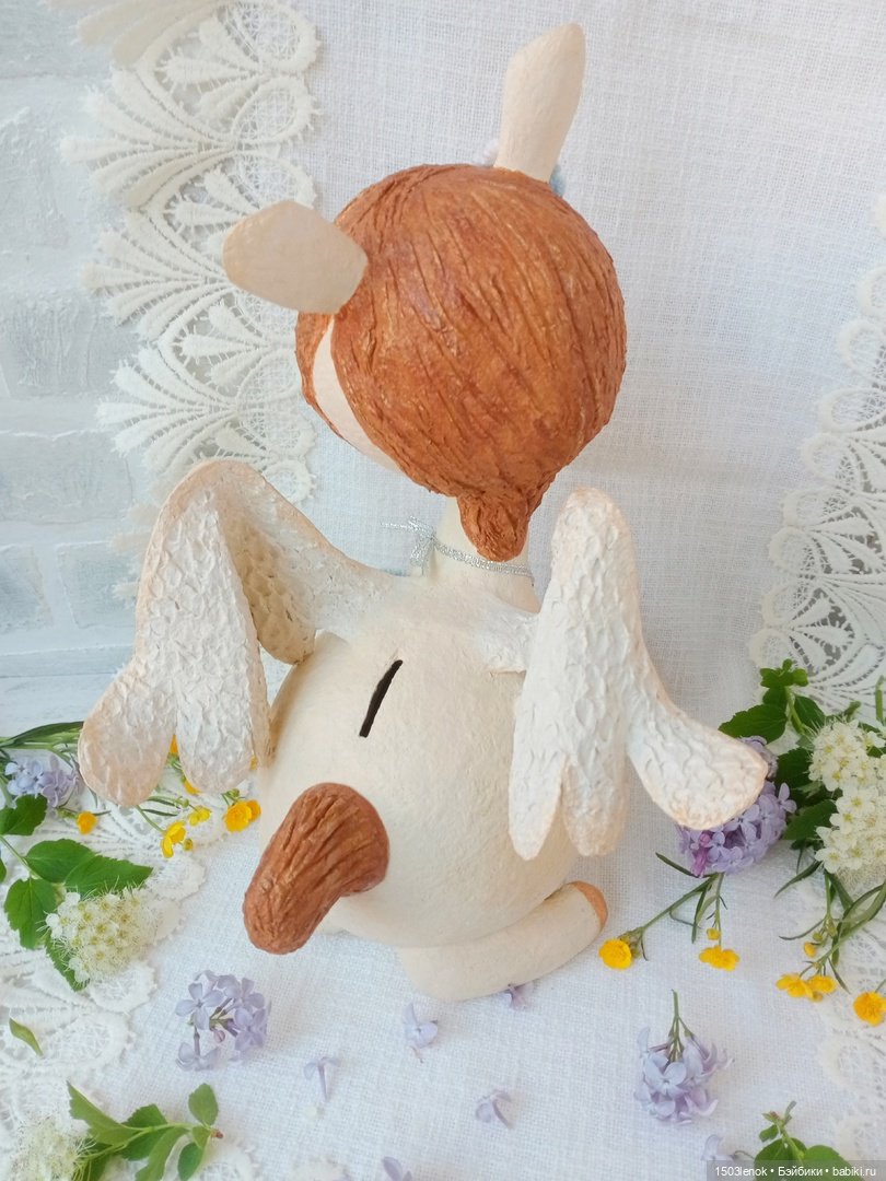 Пегас — Лепка авторских игрушек и папье (фото 8)