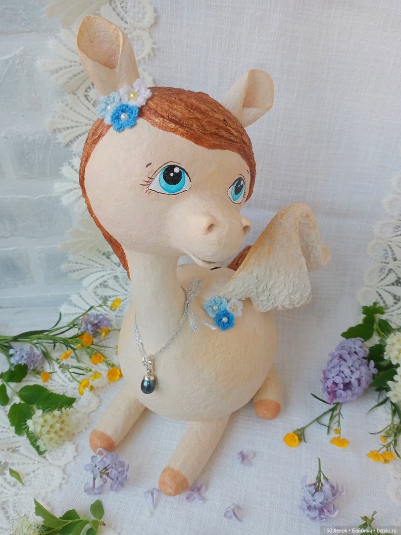 Пегас — Лепка авторских игрушек и папье