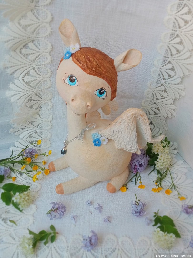 Пегас — Лепка авторских игрушек и папье