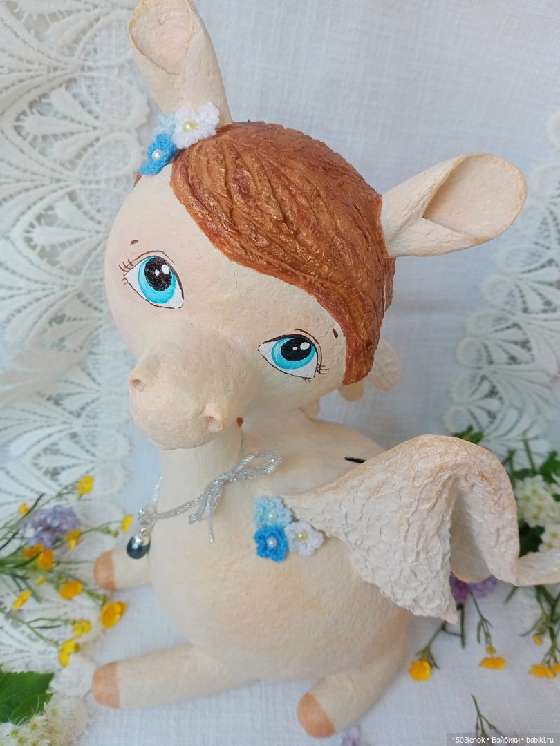 Пегас — Лепка авторских игрушек и папье