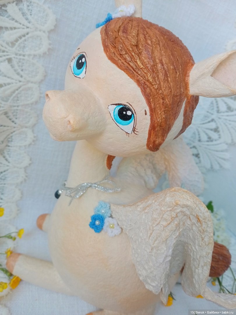 Пегас — Лепка авторских игрушек и папье (фото 10)