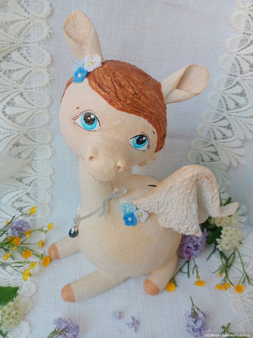 Пегас — Лепка авторских игрушек и папье (фото 2)