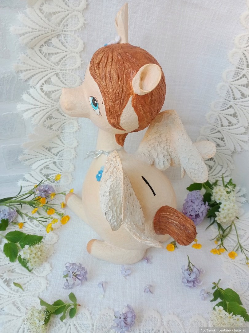 Пегас — Лепка авторских игрушек и папье (фото 9)