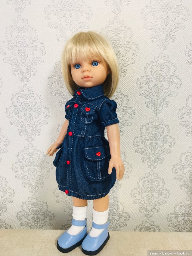 Платье для Паола Рейна 2 — Одежда и обувь для кукол своими руками: фото (фото 6)