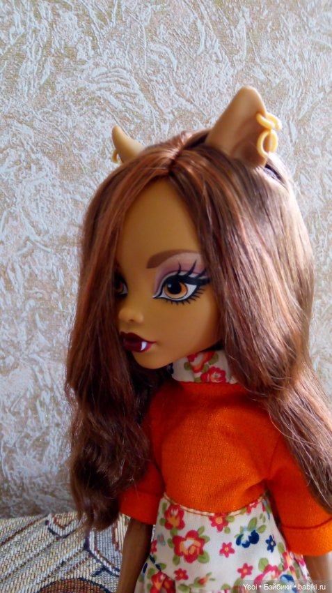 Монстер хай на прогулке, Клодин и Гулиопа, 42см (фото 3)