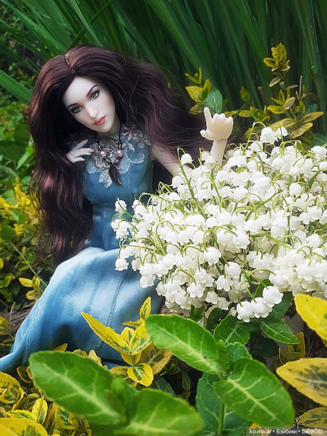 Ландышевое настроение — Домашние фото авторских кукол: личные коллекции (фото 2)