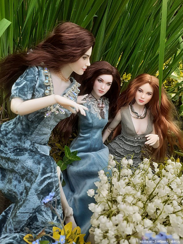 Ландышевое настроение — Домашние фото авторских кукол: личные коллекции