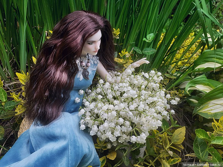 Ландышевое настроение — Домашние фото авторских кукол: личные коллекции (фото 3)