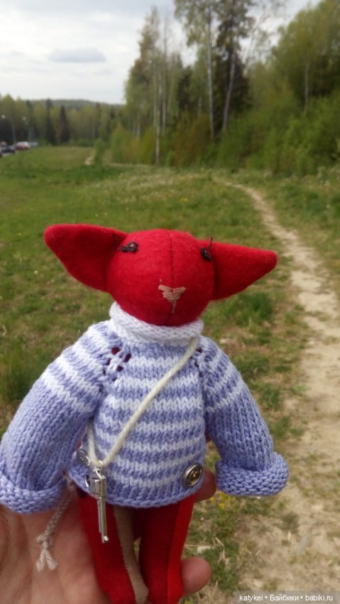 Морской (волк) кот — Текстильные игрушки и примитивы: кофейные (фото 9)