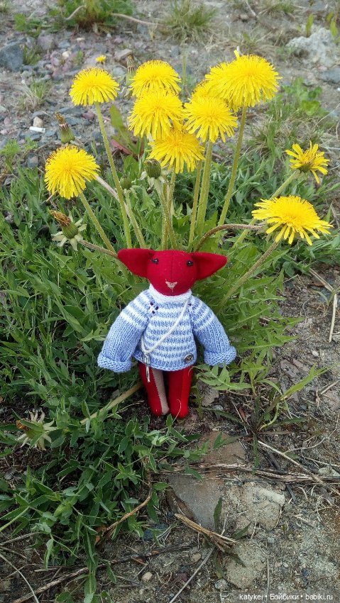 Морской (волк) кот — Текстильные игрушки и примитивы: кофейные