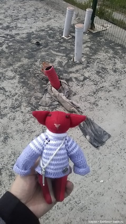 Морской (волк) кот — Текстильные игрушки и примитивы: кофейные