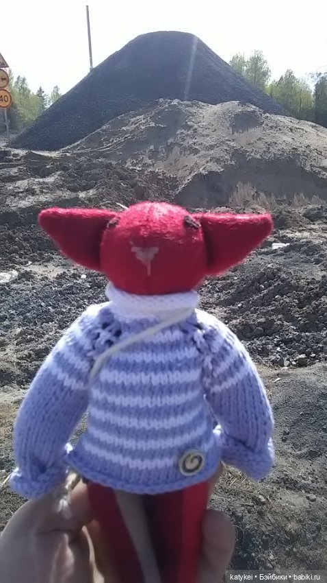 Морской (волк) кот — Текстильные игрушки и примитивы: кофейные