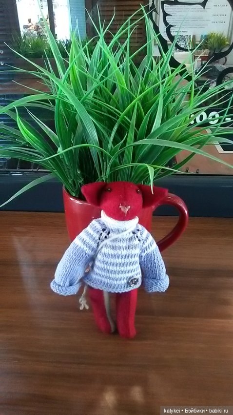 Морской (волк) кот — Текстильные игрушки и примитивы: кофейные