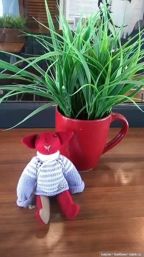 Морской (волк) кот — Текстильные игрушки и примитивы: кофейные