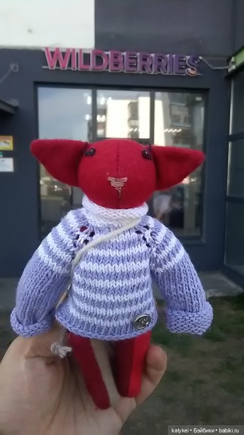 Морской (волк) кот — Текстильные игрушки и примитивы: кофейные