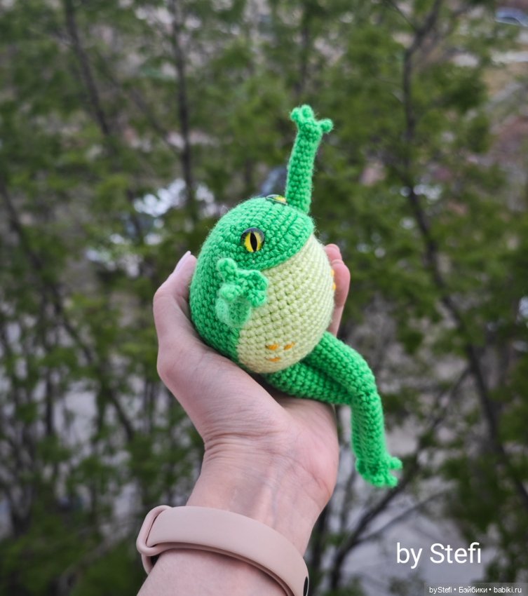 Лягух — Вязаные игрушки и амигуруми: крючком (фото 2)