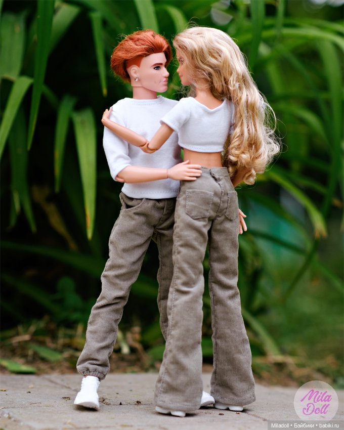Парный комплект для Барби и Кена моей работы (фото 4)