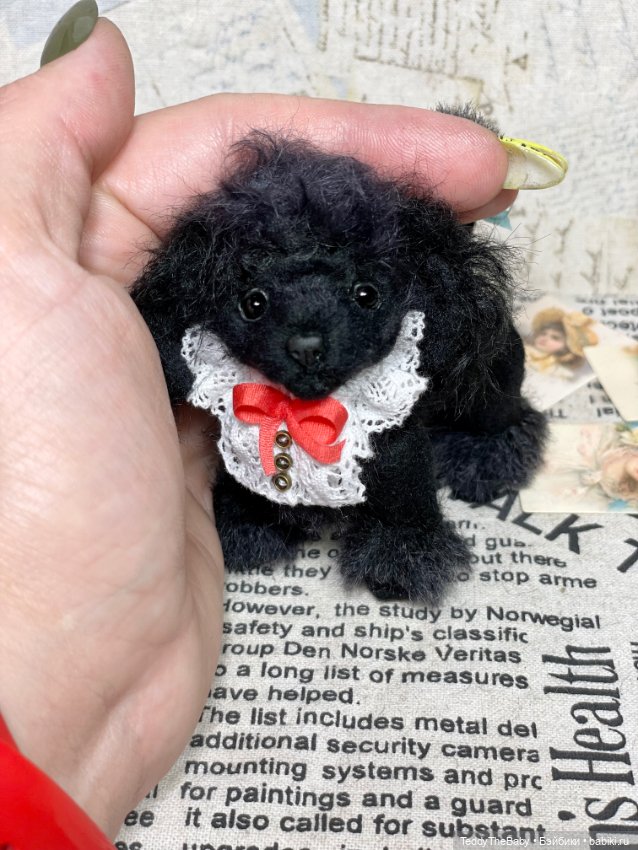 Артемон 7,5 см — Авторские мишки Тедди и друзья: фото (фото 8)