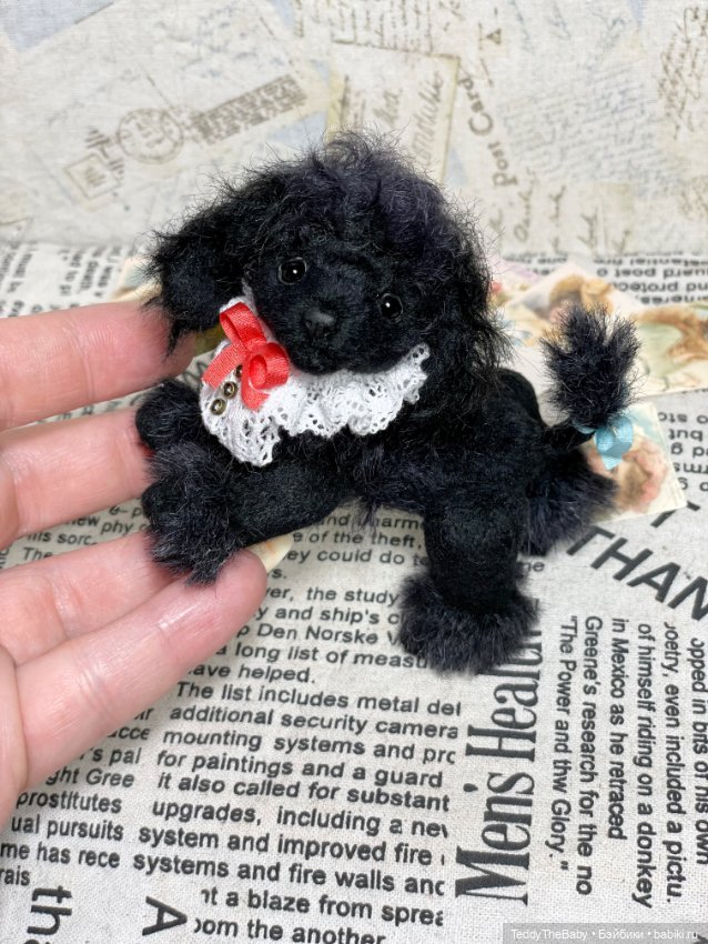 Артемон 7,5 см — Авторские мишки Тедди и друзья: фото