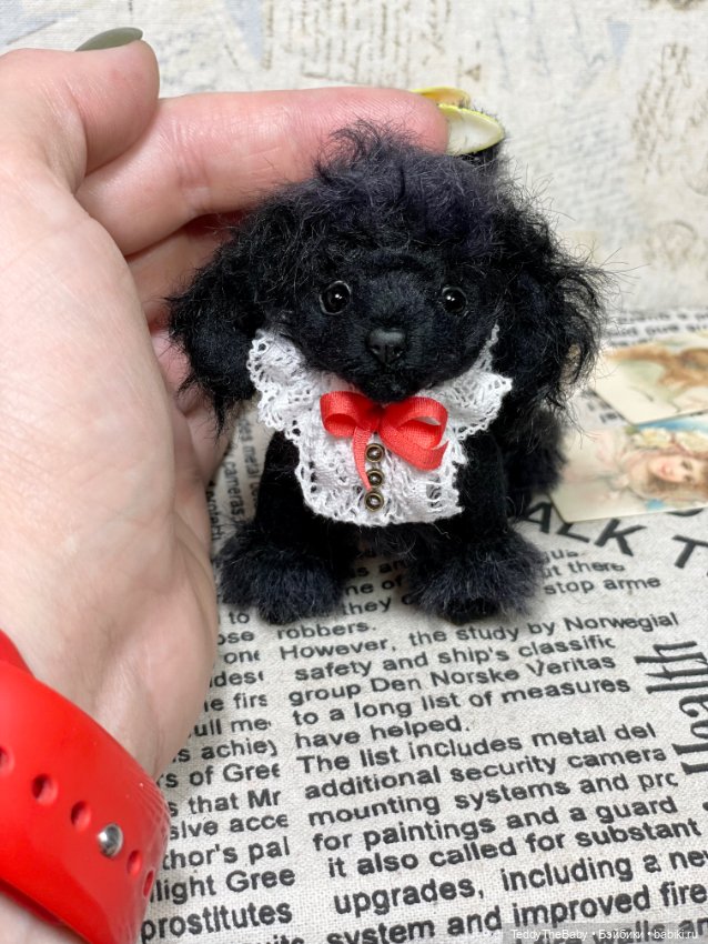 Артемон 7,5 см — Авторские мишки Тедди и друзья: фото (фото 7)