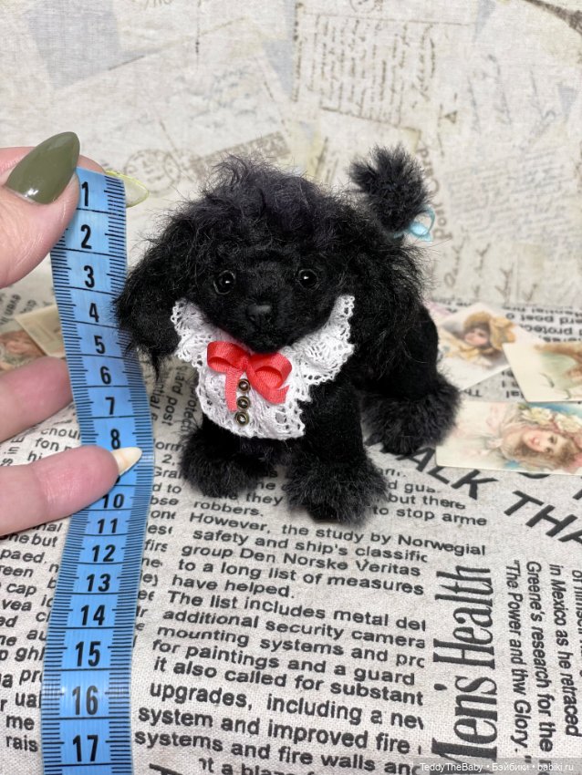 Артемон 7,5 см — Авторские мишки Тедди и друзья: фото (фото 3)