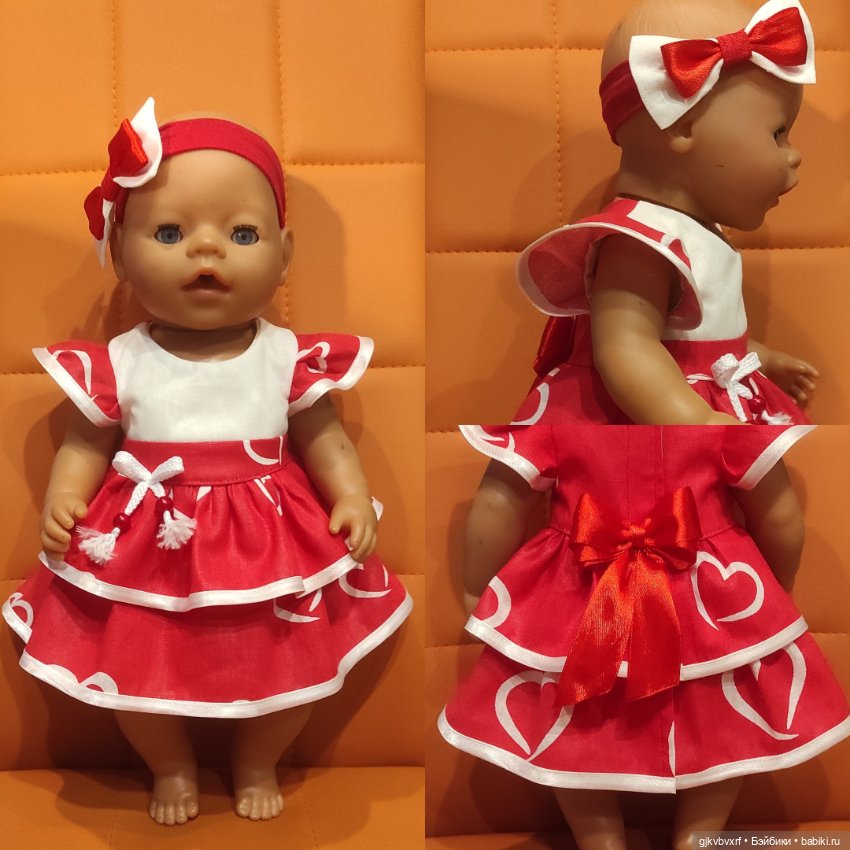 Платье для Беби Бон 43 см 500 (фото 5)