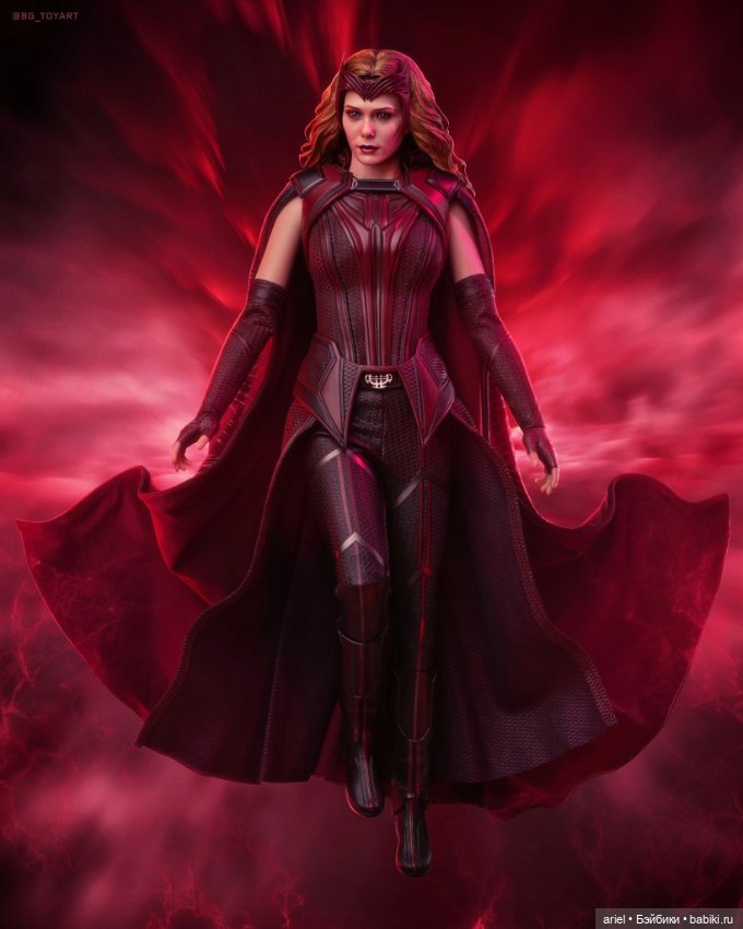 В Гонконге состоялся релиз фигурки Ванды в масштабе 1/6 по мотивам сериала «Ванда/Вижн» (фото 2)