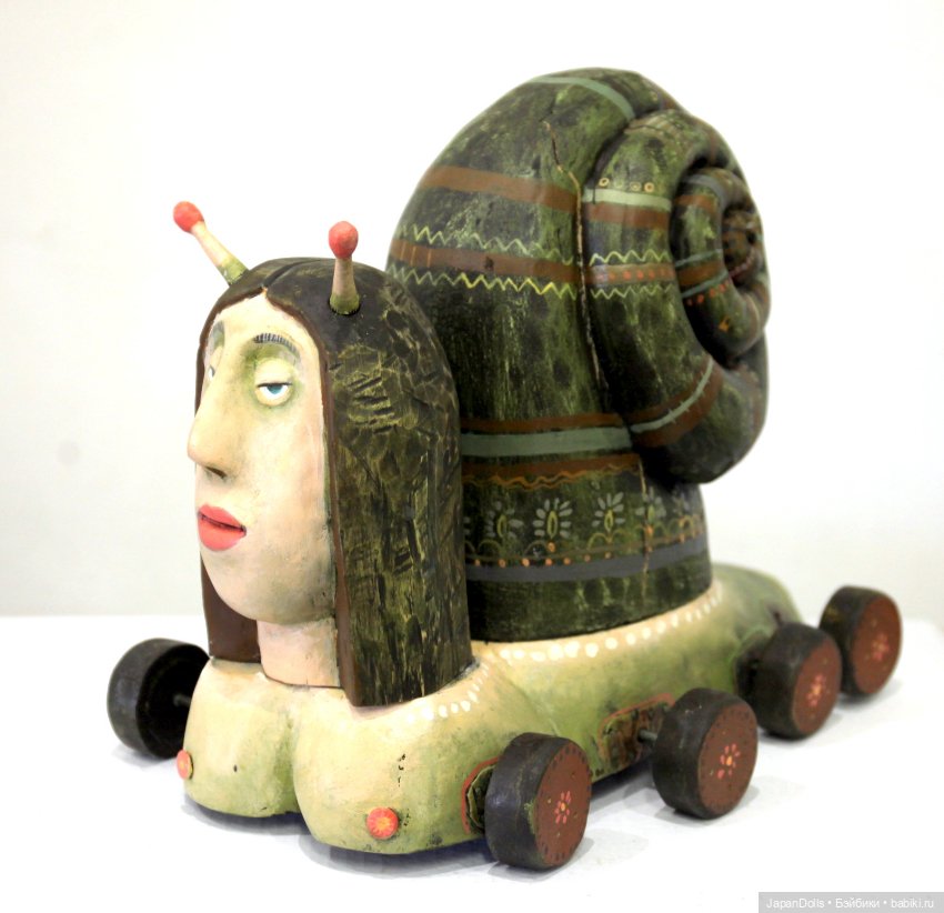 "Улитка" на выставке "Куклы с характером. Четвертая высота"