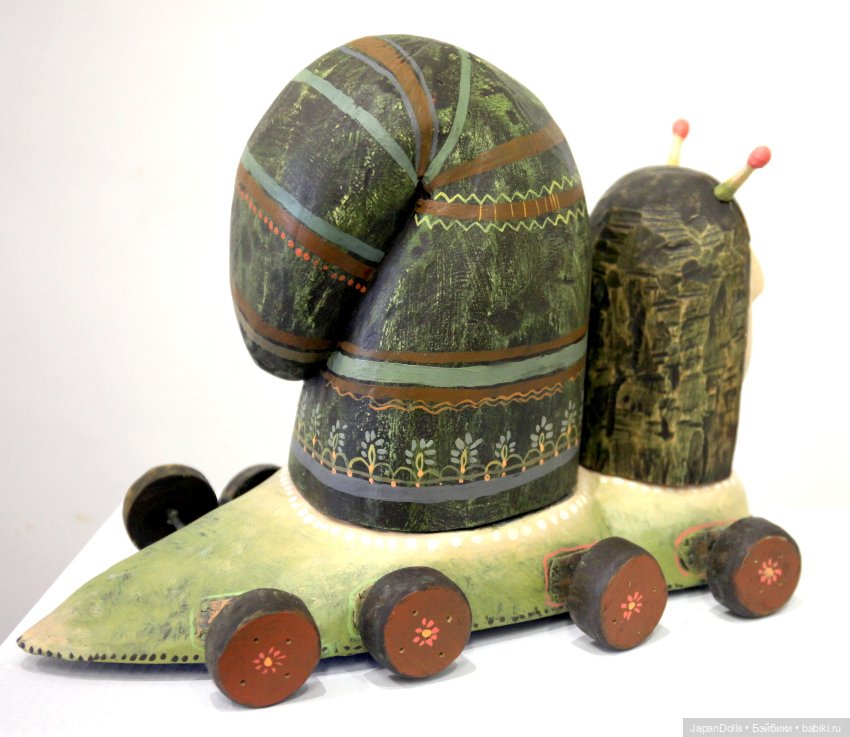 "Улитка" на выставке "Куклы с характером. Четвертая высота"