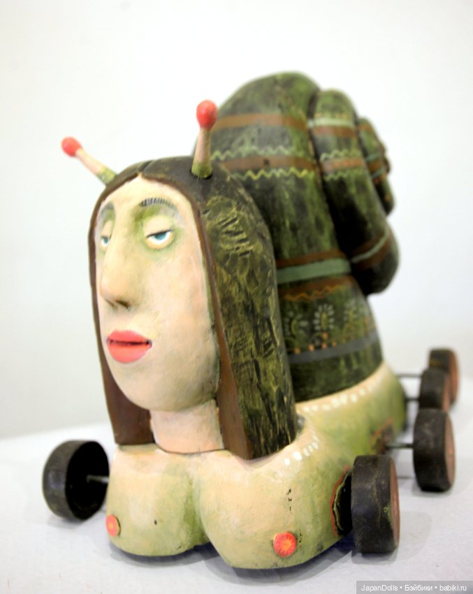 "Улитка" на выставке "Куклы с характером. Четвертая высота" (фото 5)
