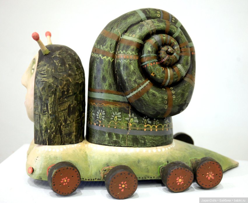 "Улитка" на выставке "Куклы с характером. Четвертая высота" (фото 6)