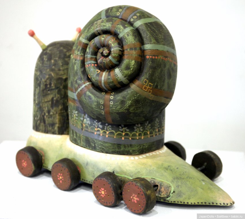 "Улитка" на выставке "Куклы с характером. Четвертая высота" (фото 9)