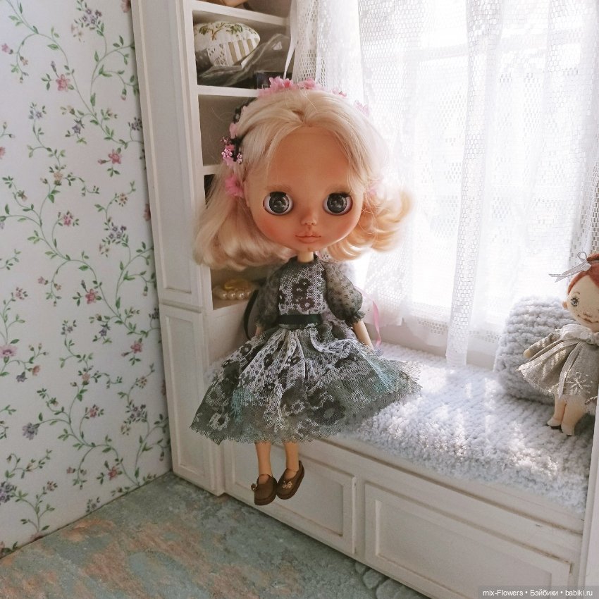 Куколки и цветы - созданы друг для друга... продолжение